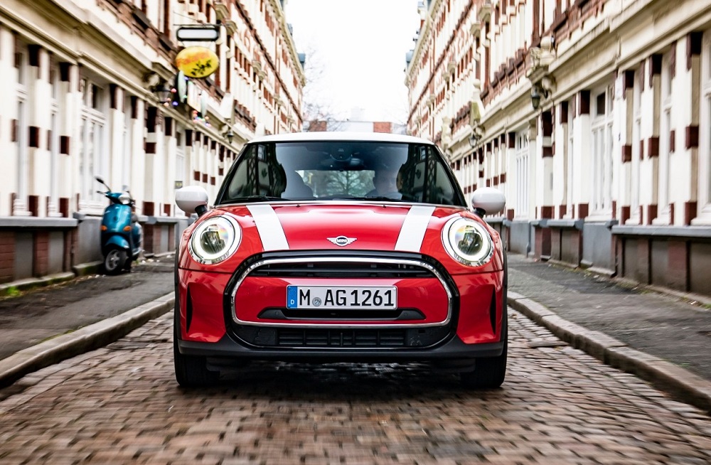 Thiết kế đầu xe của Mini Cooper 3 cửa