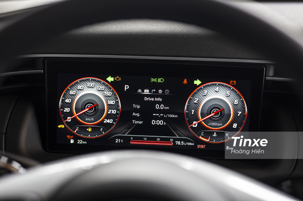 Hyundai Tucson 2022 c&oacute; c&aacute;c chế độ l&aacute;i kh&aacute;c nhau để mang lại một ch&uacute;t kh&aacute;c biệt trong cảm gi&aacute;c l&aacute;i.