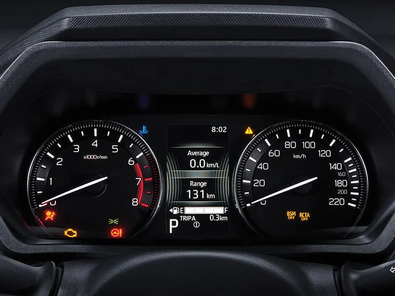Bảng đồng hồ của Toyota Avanza 2022