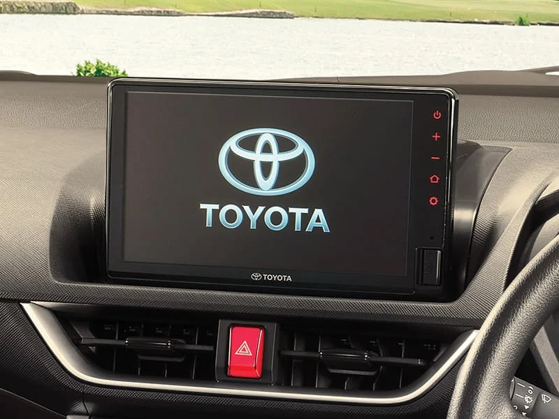 M&agrave;n h&igrave;nh trung t&acirc;m của Toyota Avanza 2022