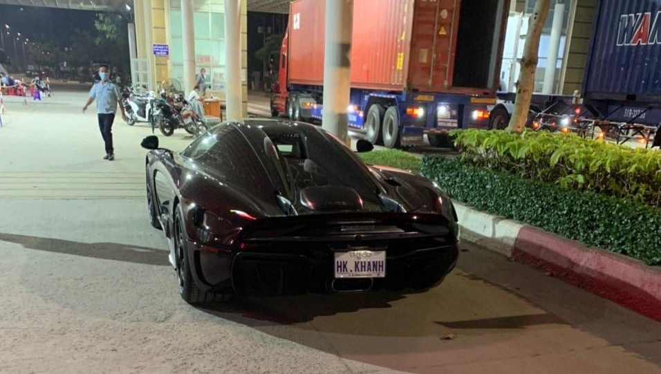 Biển số siêu xe Koenigsegg Regera của Hoàng Kim Khánh