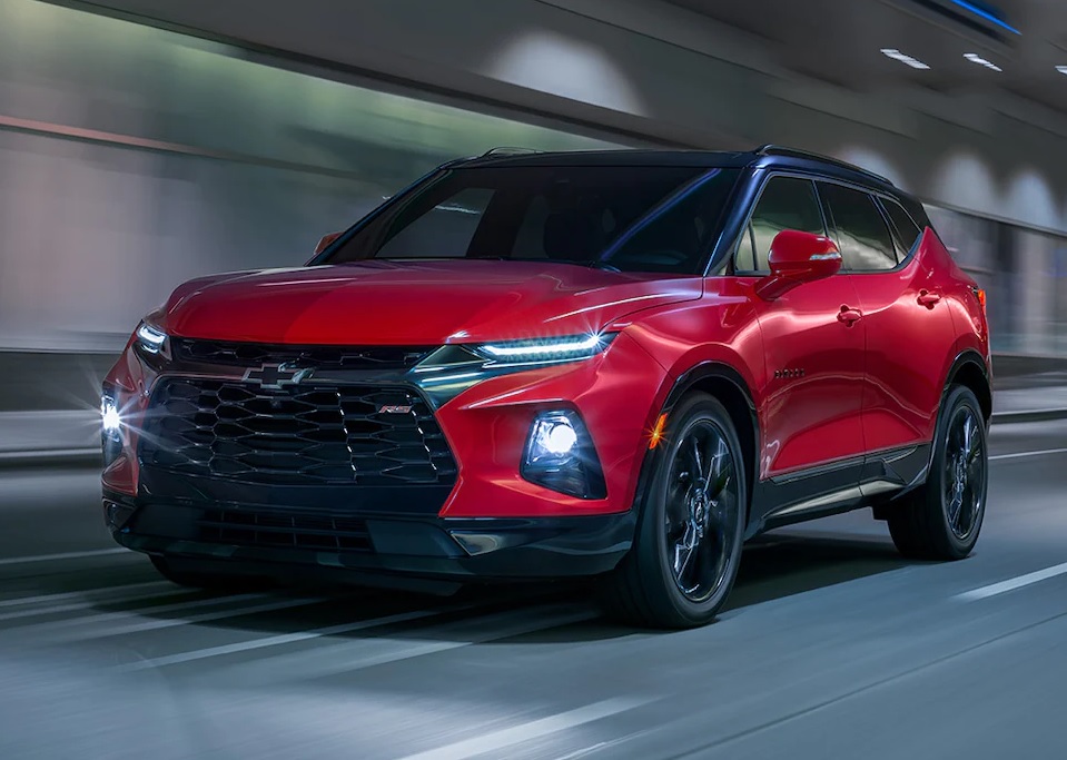Chevrolet Blazer d&ugrave;ng động cơ đốt trong hiện đang b&aacute;n tại Mỹ
