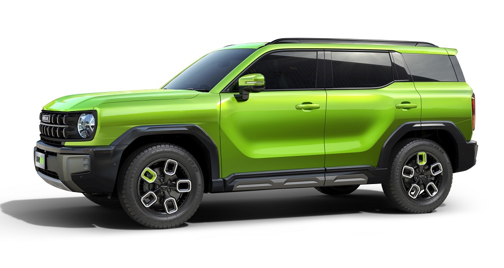 Thiết kế b&ecirc;n sườn của Haval Cool Dog 2022
