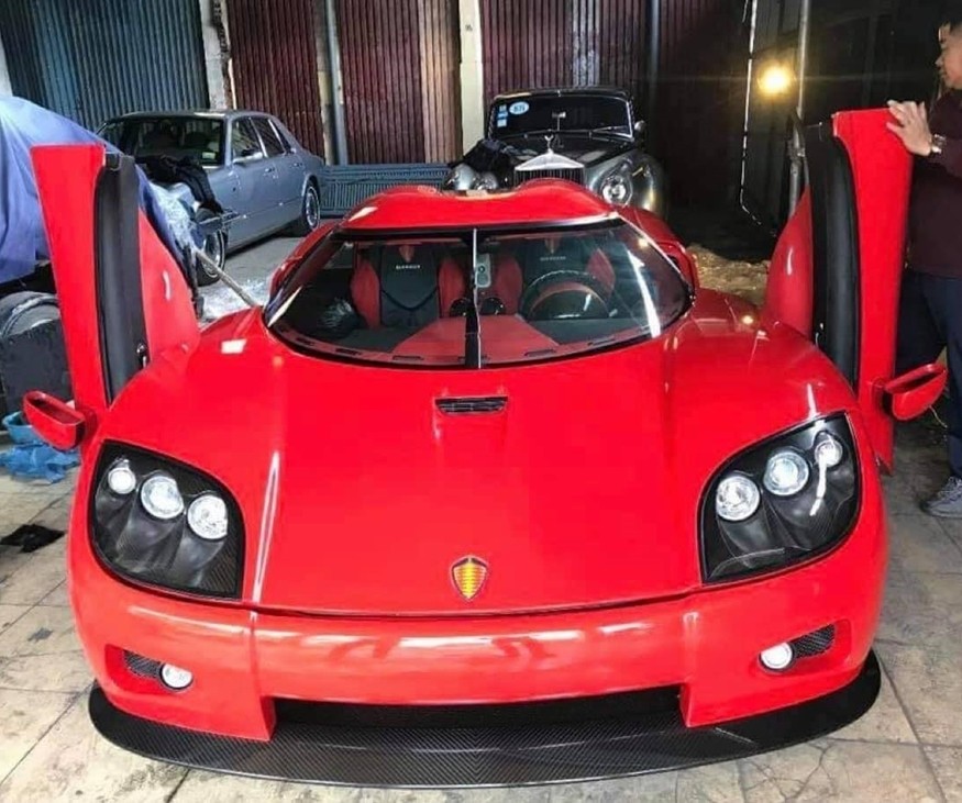 Còn đây là xe Koenigsegg CCX của doanh nhân Hải Phòng