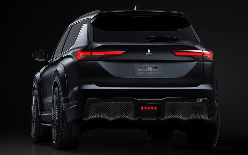 Thiết kế đằng sau của Mitsubishi Vision Ralliart