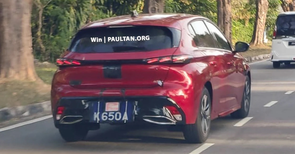 Peugeot 308 2022 xuất hiện trên đường phố Đông Nam Á