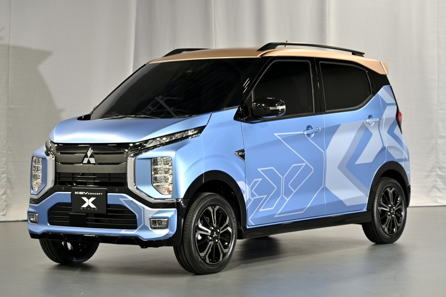 Mitsubishi K-EV Concept X Style - ô tô điện với thiết kế như Xpander thu nhỏ Mitsubishi K-EV Concept X Style - ô tô điện với thiết kế như Xpander thu nhỏ