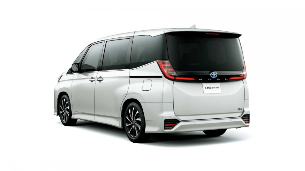 Thiết kế đằng sau của Toyota Noah 2022 Thiết kế đằng sau của Toyota Noah 2022