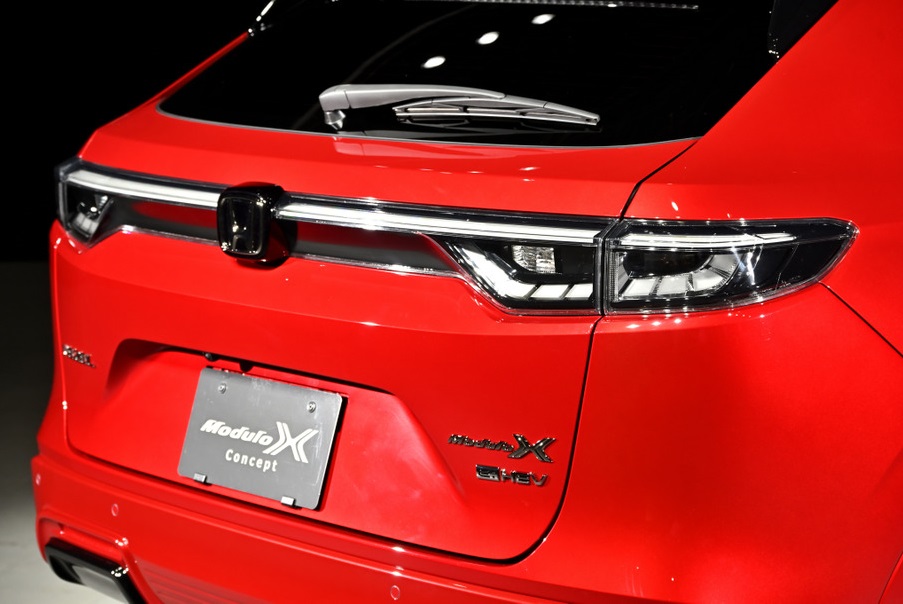 Vỏ đèn hậu màu đen của Honda HR-V e:HEV Modulo X Vỏ đèn hậu màu đen của Honda HR-V e:HEV Modulo X