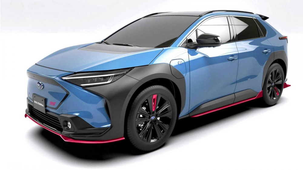 Phía trước của Subaru Solterra STI Concept
