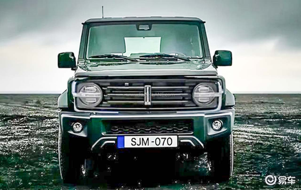 Thiết kế đầu xe của Tank 100 lại giống Ford Bronco