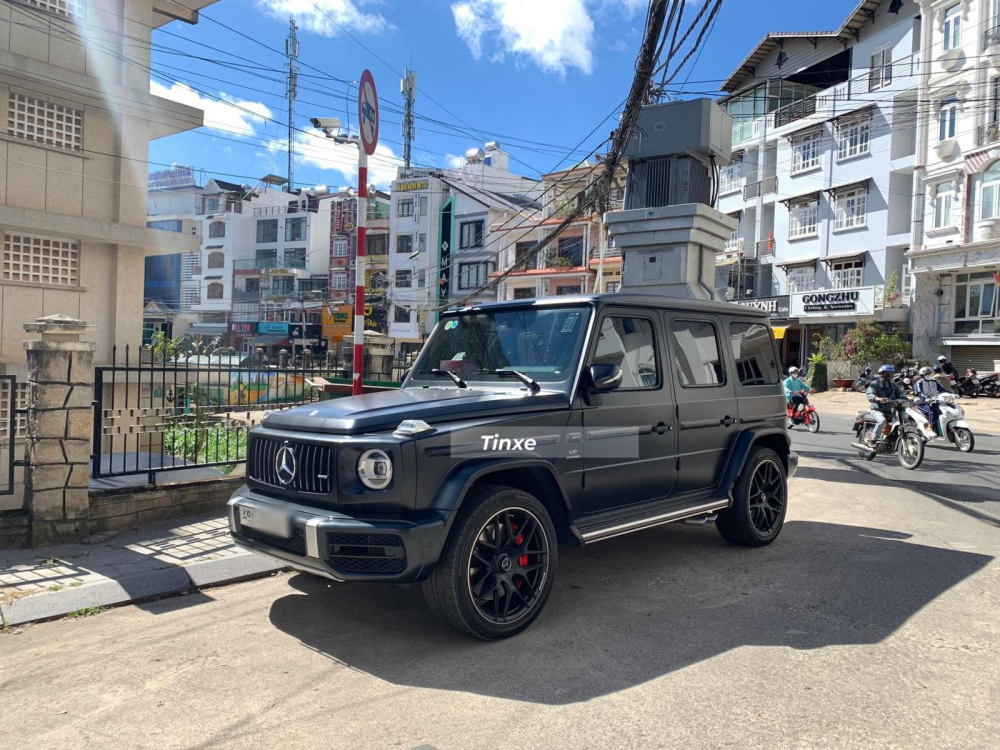 Mercedes-AMG G63 hiếm hoi đeo biển số tỉnh Lâm Đồng, ngoại thất cực cuốn với màu đen mờ Mercedes-AMG G63 hiếm hoi đeo biển số tỉnh Lâm Đồng, ngoại thất cực cuốn với màu đen mờ
