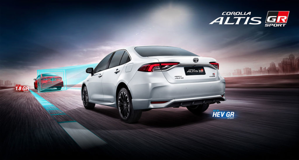 Toyota Corolla Altis GR Sport 2022 được trang bị gói công nghệ an toàn Toyota Safety Sense Toyota Corolla Altis GR Sport 2022 được trang bị gói công nghệ an toàn Toyota Safety Sense