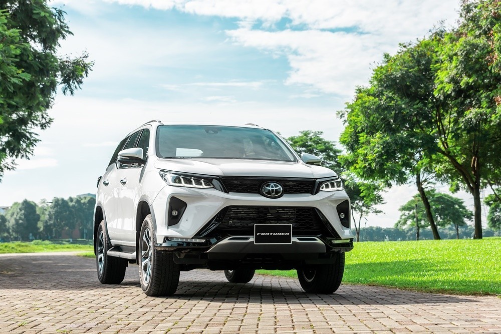 Toyota Fortuner đứng đầu ph&acirc;n kh&uacute;c SUV cỡ D tại Việt Nam trong năm 2021.