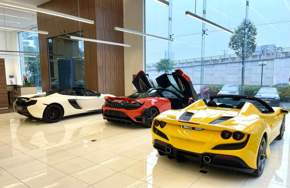 Bộ 3 si&ecirc;u xe n&agrave;y c&oacute; tổng gi&aacute; trị hơn 65 tỷ đồng