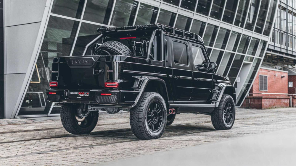 Ph&iacute;a sau của Brabus 800 Adventure XLP Superblack