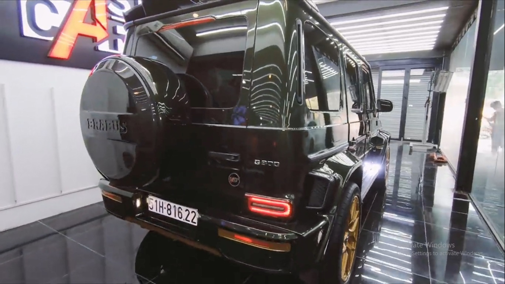 Chưa hết xe còn có bản độ của Brabus Chưa hết xe còn có bản độ của Brabus
