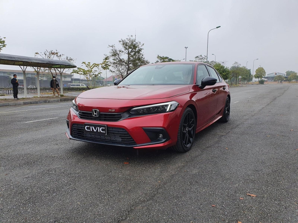 Honda Civic 2022 bất ngờ xuất hiện tại Việt Nam. (Ảnh: Chuong Vu) Honda Civic 2022 bất ngờ xuất hiện tại Việt Nam. (Ảnh: Chuong Vu)