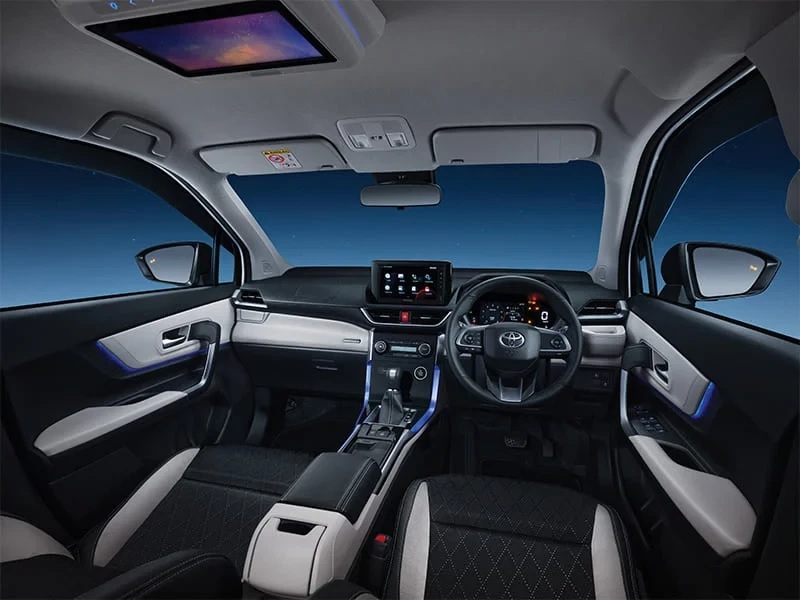 Nội thất của Toyota Veloz 2022.