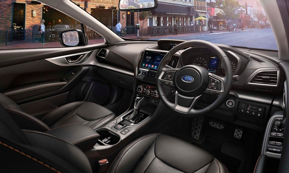 Nội thất của Subaru XV 2022 tại Th&aacute;i Lan