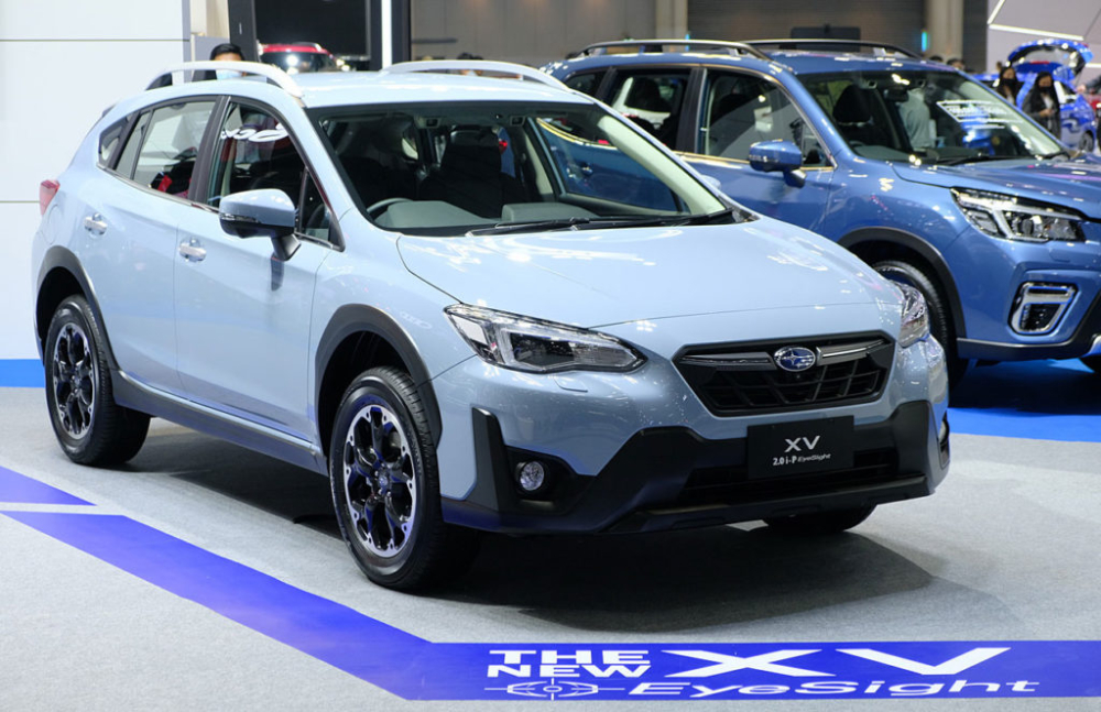 Subaru XV 2022 ra mắt trong triển l&atilde;m Thailand International Motor Expo 2021