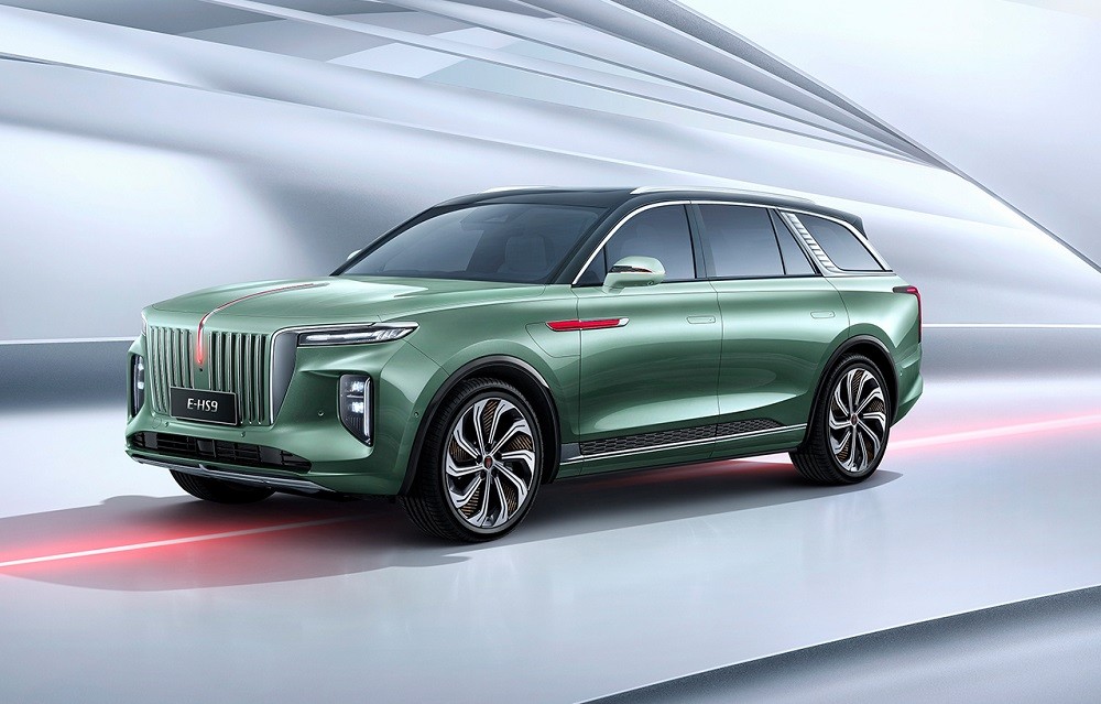 Hồng Kỳ E-HS9 c&oacute; c&ocirc;ng suất cực đại 550 m&atilde; lực.