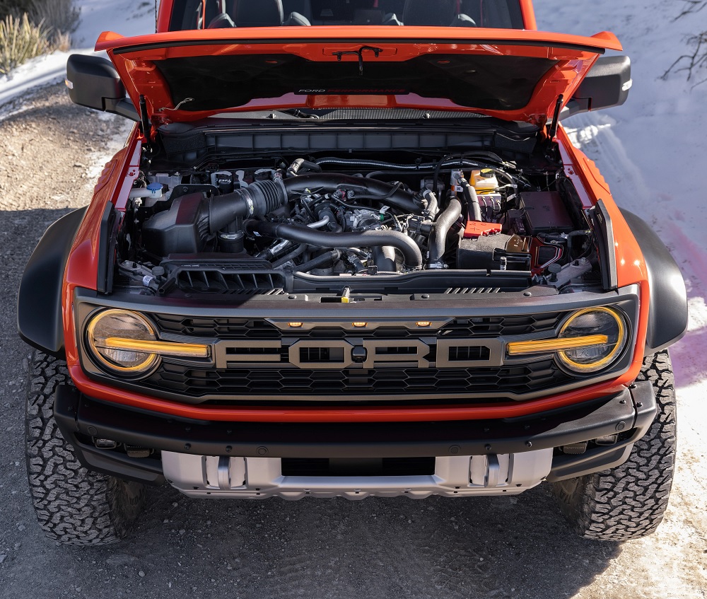 Ford Bronco Raptor 2022 dùng động cơ chung với Explorer ST Ford Bronco Raptor 2022 dùng động cơ chung với Explorer ST