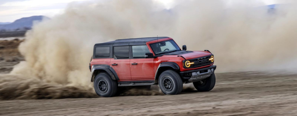 Ford Bronco Raptor 2022 có chế độ Baja để chạy trên sa mạc Ford Bronco Raptor 2022 có chế độ Baja để chạy trên sa mạc