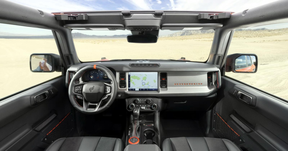 Nội thất của Ford Bronco Raptor 2022 Nội thất của Ford Bronco Raptor 2022