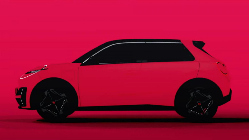 Thiết kế b&ecirc;n sườn của mẫu xe hatchback hạng B n&agrave;y