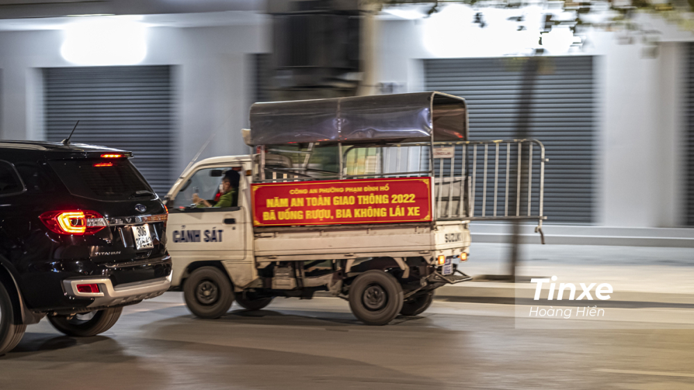 Mặc dù tình hình giao thông ổn định nhưng lực lượng chức năng vẫn tuần tra nhằm đảm bảo tốt an ninh giao thông.