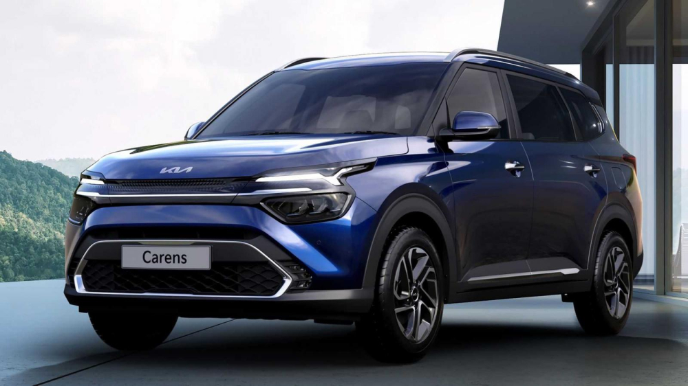 Thiết kế đầu xe t&aacute;o bạo của Kia Carens 2022