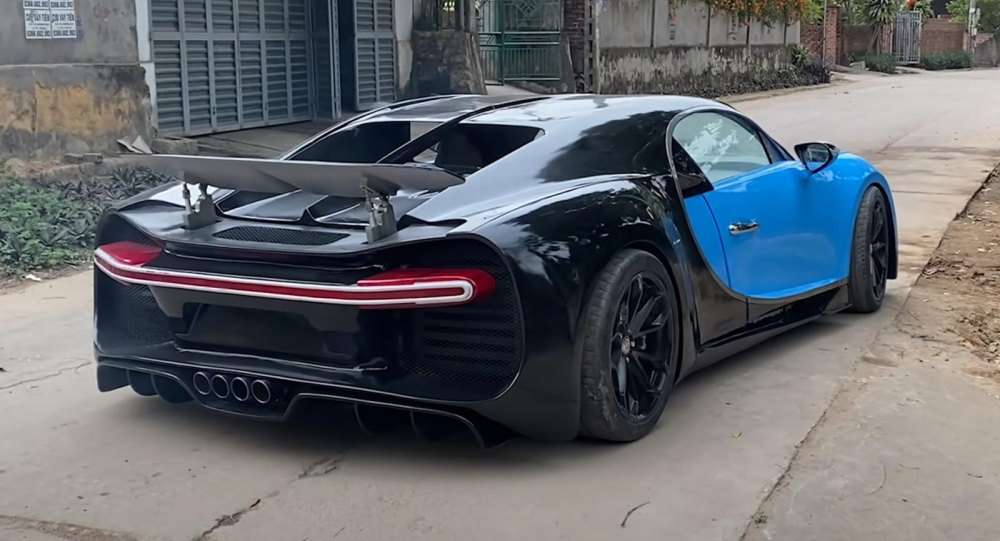 Chiếc Bugatti Chiron tự chế này được hoàn thành sau 1 năm