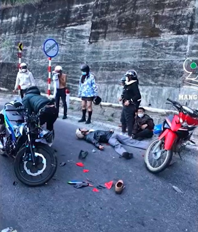 Hiện trường vụ tai nạn