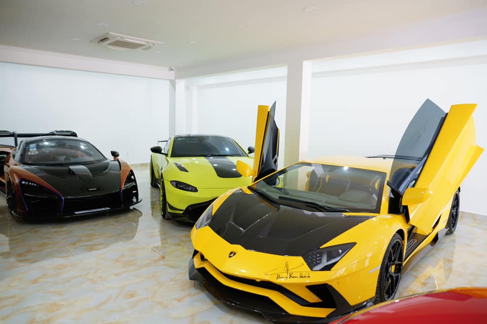 Cận cảnh Lamborghini Aventador S của Hoàng Kim Khánh