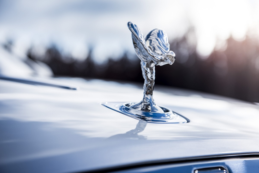 Biểu tượng Spirit of Ecstasy cũ