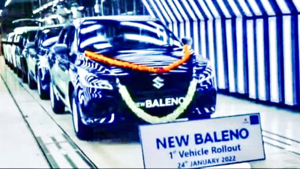 Suzuki Baleno 2022 xuất xưởng tại Ấn Độ v&agrave;o hồi th&aacute;ng 1 vừa qua