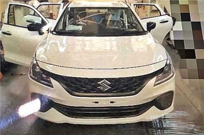 H&igrave;nh ảnh r&ograve; rỉ cho thấy thiết kế đầu xe của Suzuki Baleno 2022