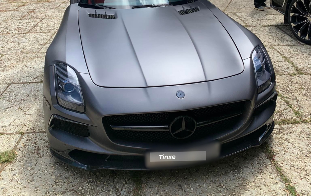 Phần đầu xe Mercedes-Benz SLS AMG độ Black Series Phần đầu xe Mercedes-Benz SLS AMG độ Black Series