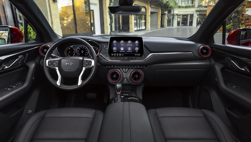 Nội thất của Chevrolet Blazer 2023