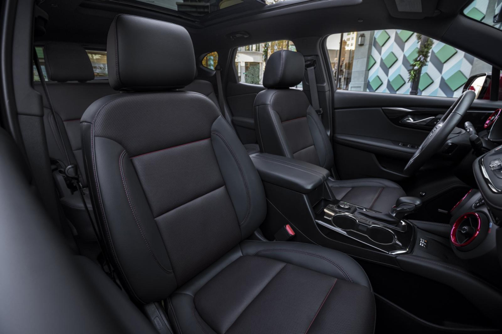 Ghế bọc da của Chevrolet Blazer 2023