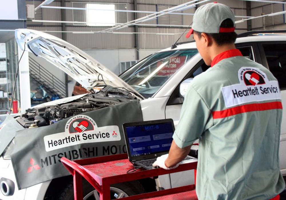 Hạng mục bảo dưỡng Pajero Sport