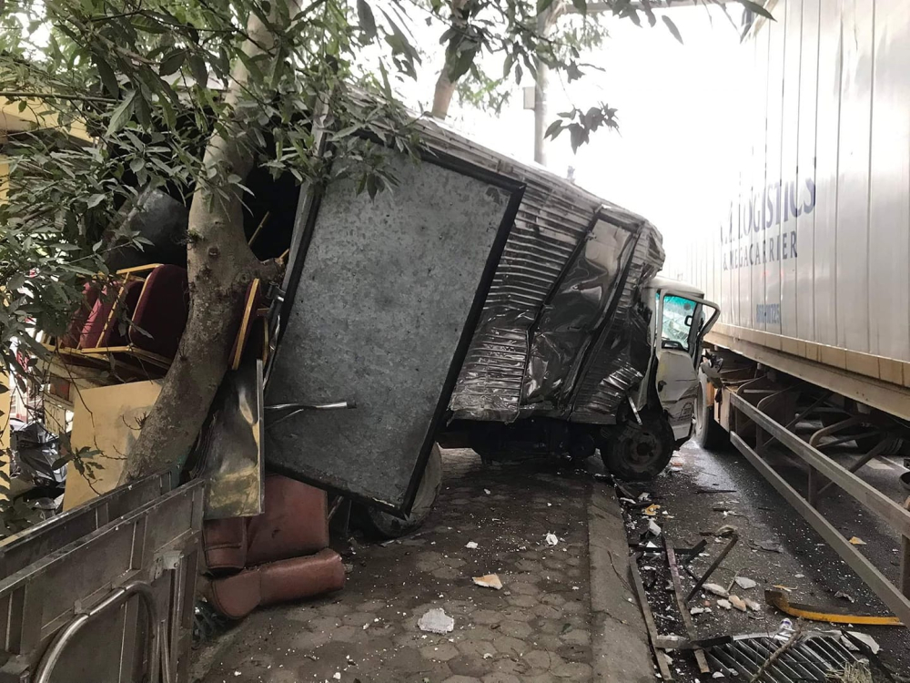 Hiện trường vụ tai nạn