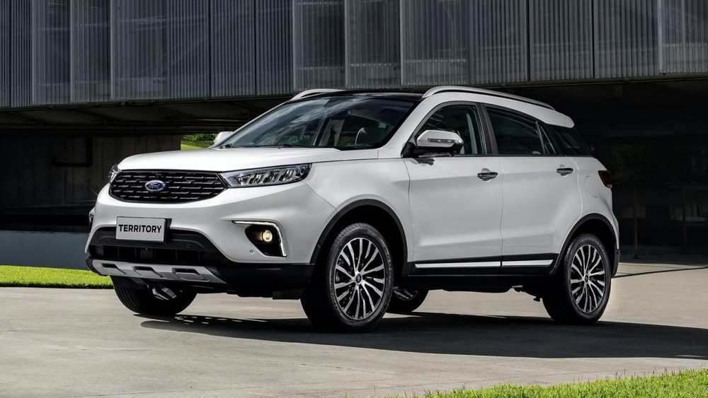 Thiết kế đầu xe của Ford Territory hiện đang bán trên thị trường