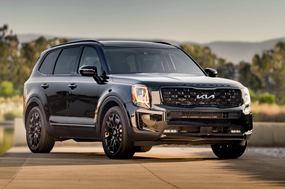 Tổng thế thiết kế ngoại thất của Kia Telluride 2022