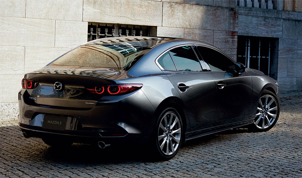 Mazda3 2022 màu xám Polymetal Gray