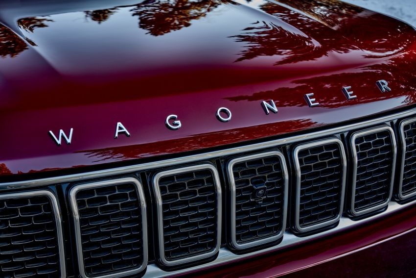Lưới tản nhiệt của Jeep Wagoneer 