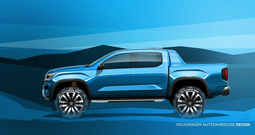 Volkswagen Amarok 2023 - xe bán tải Đức được phát triển dựa trên Ford Ranger thế hệ mới Volkswagen Amarok 2023 - xe bán tải Đức được phát triển dựa trên Ford Ranger thế hệ mới