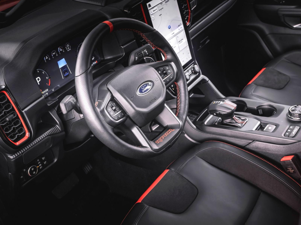 Vô lăng của Ford Ranger Raptor 2022 Vô lăng của Ford Ranger Raptor 2022