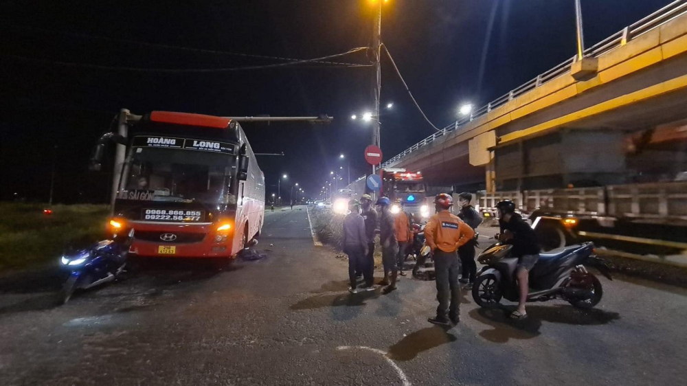 Hiện trường vụ tai nạn